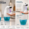 Automatic Touchless Foaming Soap Dispenser 330ML with UV Disinfection