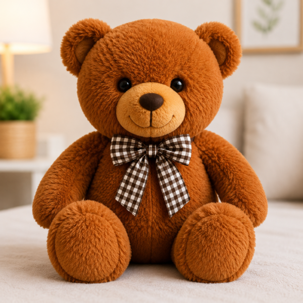 Soft Teddy Bear Plush Toy for Kids | Premium Brown Teddy Bear