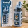 Kawaii 900ML Leakproof Sipper Water Bottle with Straw