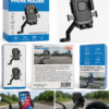 XY-089 Motorcycle Phone Holder | 360° Rotating Bike & Scooter Mobile Mount